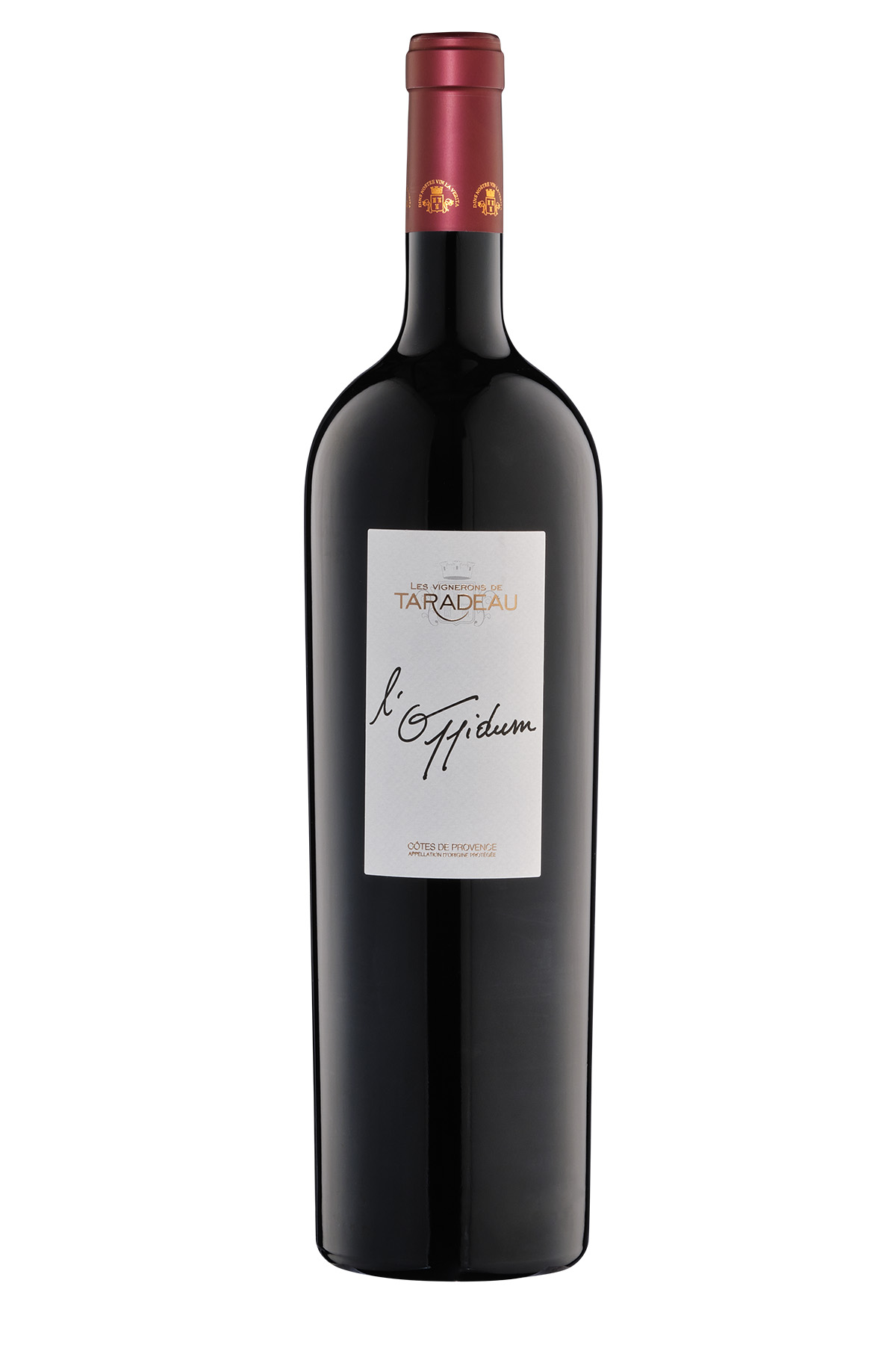 packshot magnum vin rouge taradeau 2
